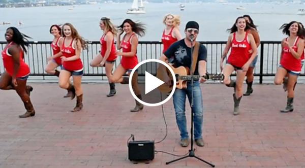 Watch These Line Dancin' Ladies Get Super Flirty To Sassy Country Hit