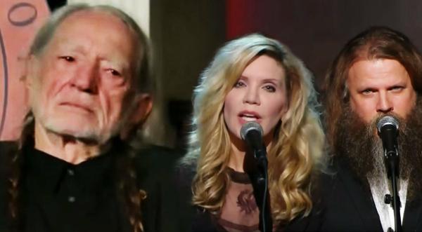 Willie Nelson Fights Back Tears As His Friends Serenade Him With 'Seven Spanish Angels'