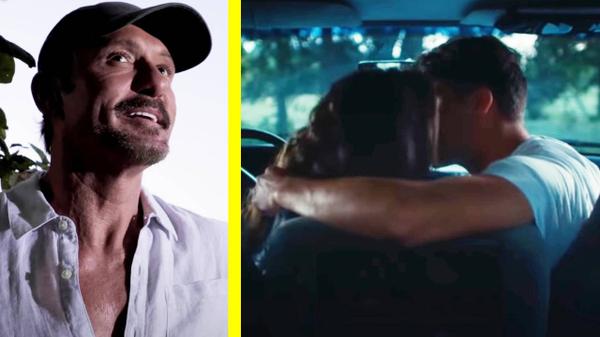 Tim McGraw Squirms While Watching His Daughter Kiss In New Music Video