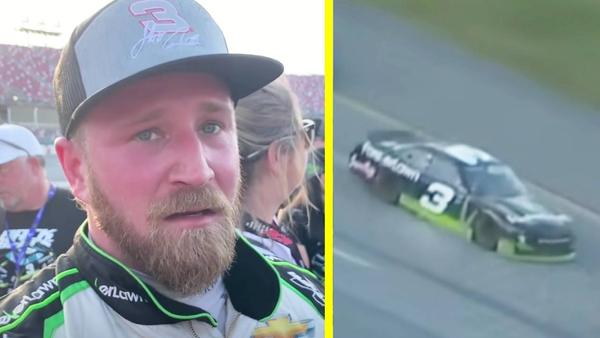 Dale Earnhardt’s Grandson Drives Black No. 3 At Talladega Race