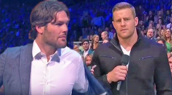 Mike Fisher & NFL Star J.J. Watt Almost Got In A Fight Over Carrie Underwood