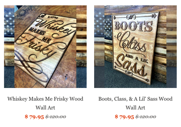 Wood Wall Art, Limited Edition