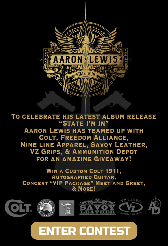 Aaron Lewis Contest - Last Day To Enter