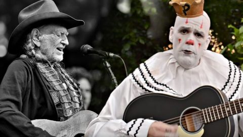 Depressed Viral Clown Gives Remarkable Cover Of Willie Nelson Classic