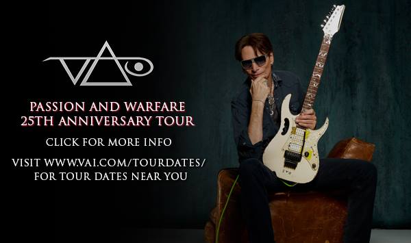 Steve Vai's 25th Anniversary Tour Is The Stuff Dreams Are Made Of