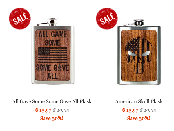 Country Rebel Flasks