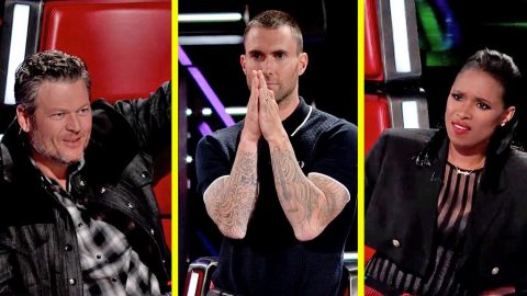 Chaos Ensues When Wild Otis Redding Cover Earns 4-Chair Turn On 'The Voice'