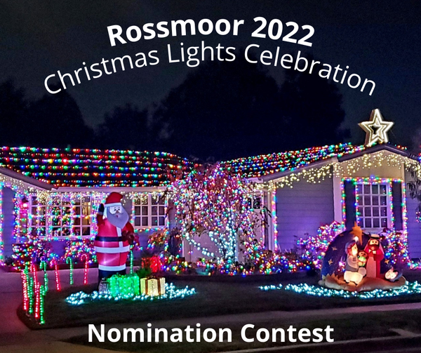 2020 Rossmoor Christmas Lights Celebration 