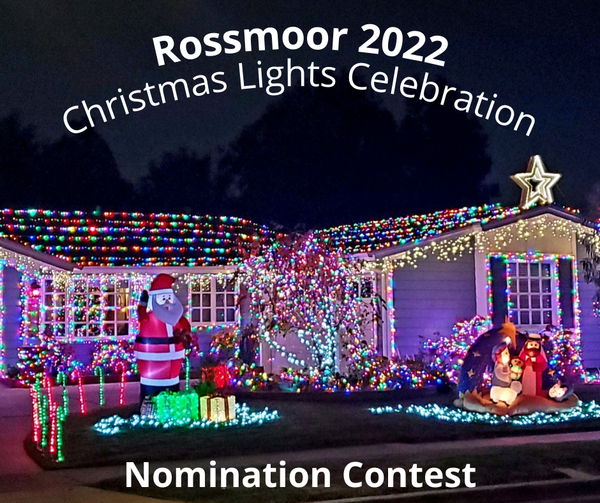 2022 Rossmoor Christmas Lights Celebration 
