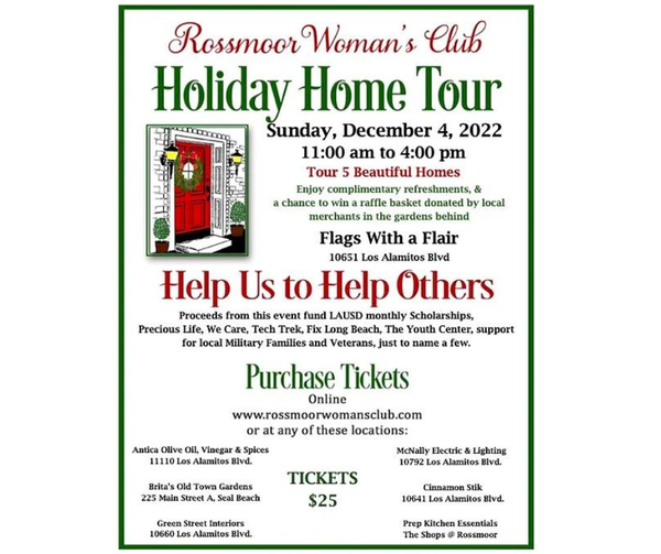 Rossmoor Woman's Club Holiday Tour