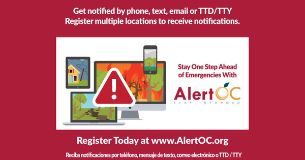 Alert OC - Stay Informed