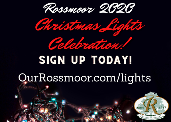 2020 Our Rossmoor Christmas Lights Celebration