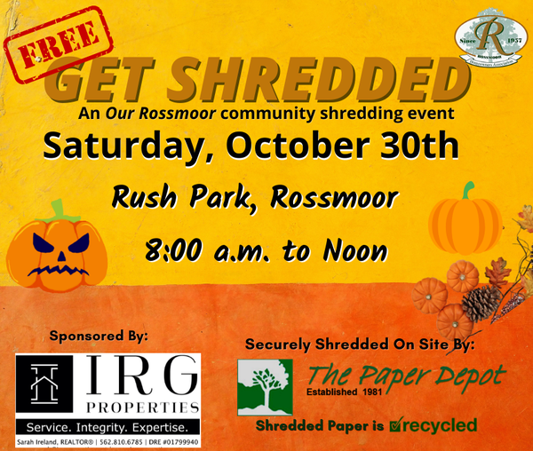 October 30th Get Shredded Event