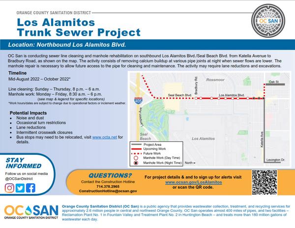 Los Alamitos Trunk Line Project.