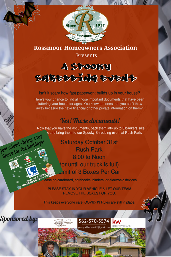 October Spooky Shredding Event