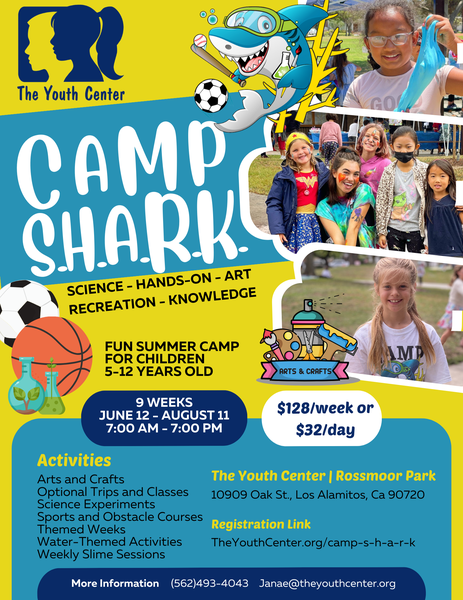 Camp Shark is open!