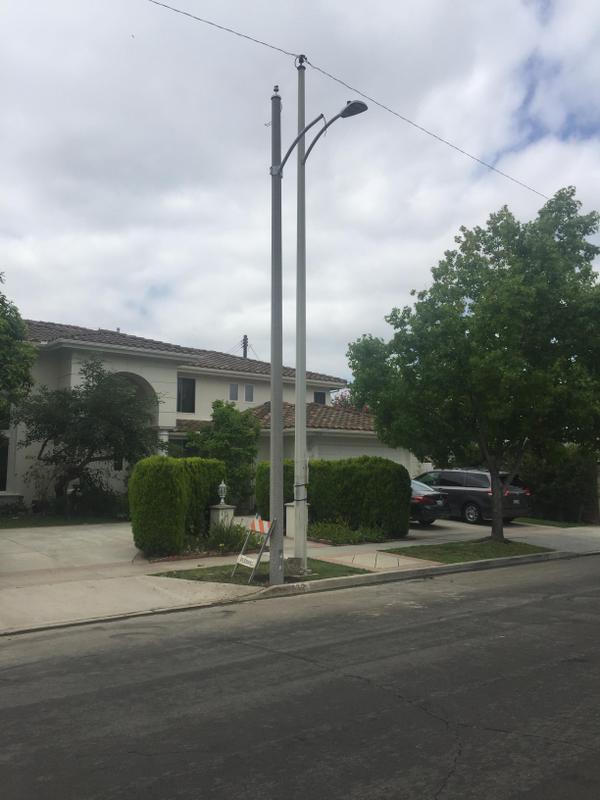Rossmoor Street Light Pole Replacement