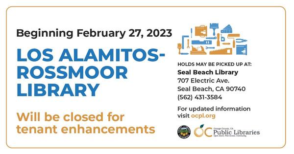Los Ala mitos - Rossmoor Library To Close For Renovations 