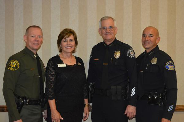 Dr Sherry Kropp & Local Police Leaders
