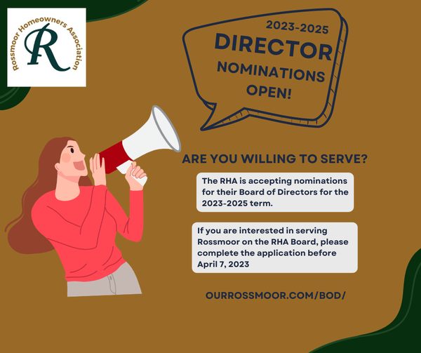 2023-2025 RHA Board of Directors Nominations are OPEN!