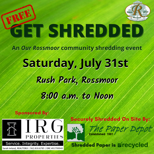 Get Shredded Rossmoor