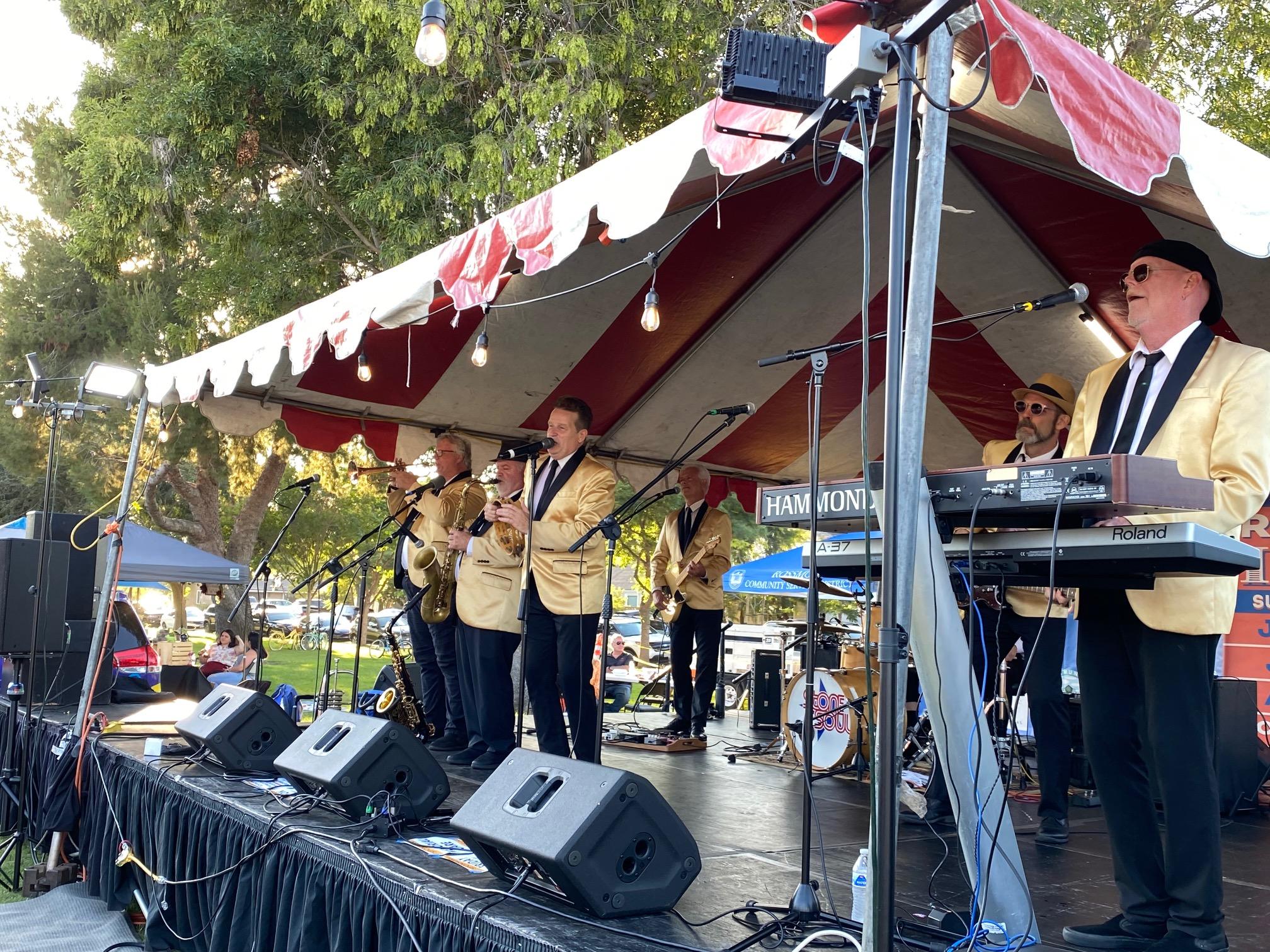 Stone Soul Plays at Rossmoor Family Festival