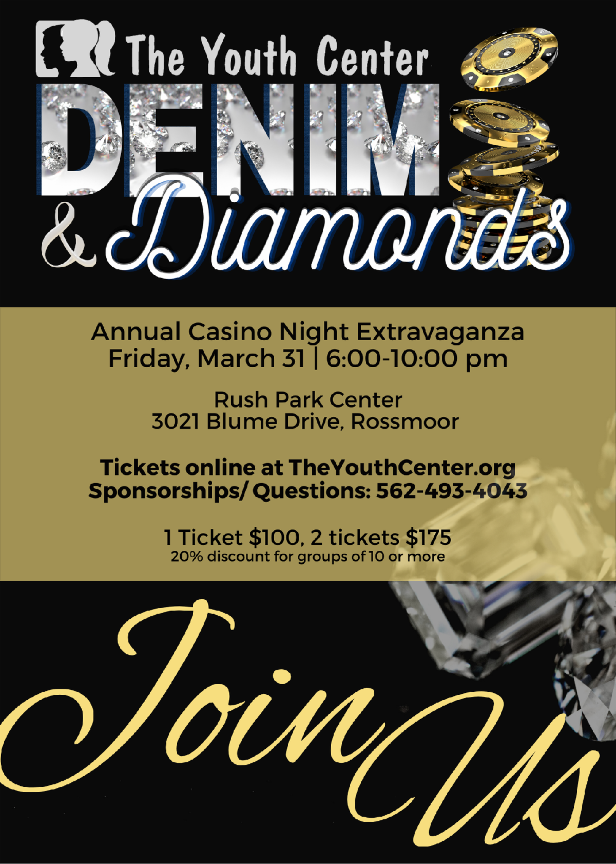 The Youth Center Casino Night