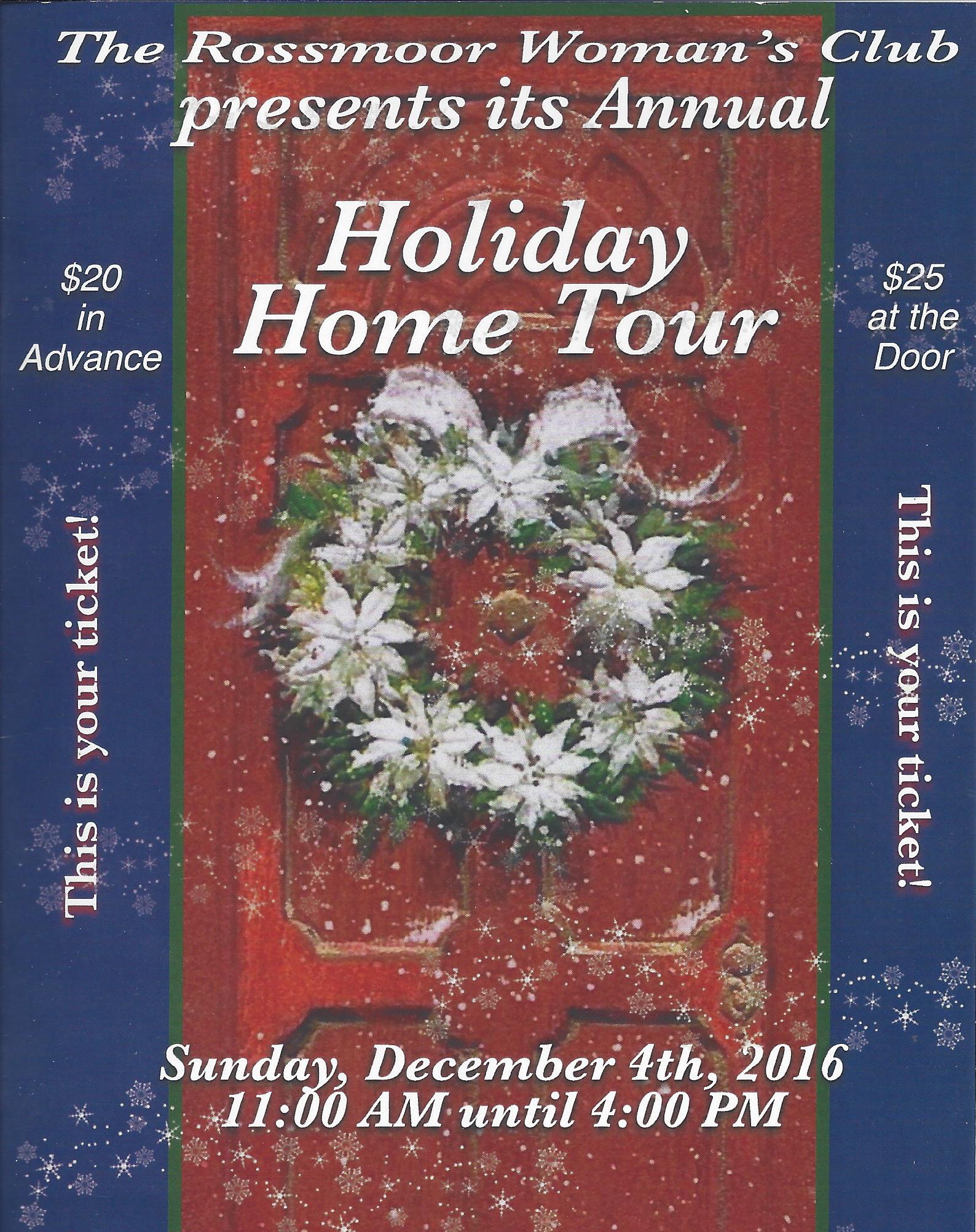 Rossmoor Women's Club Home Tour