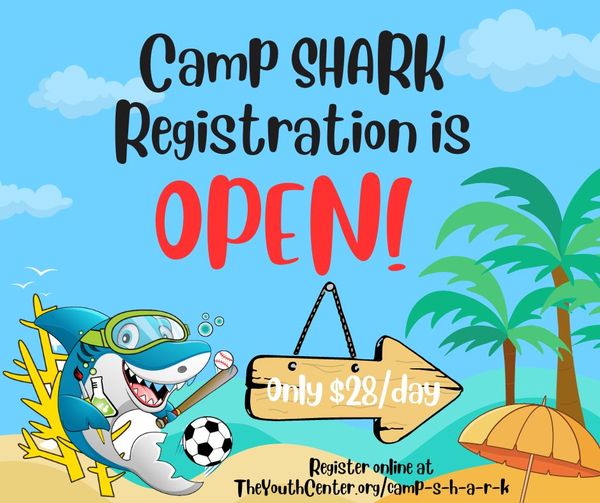 Camp Shark is Open