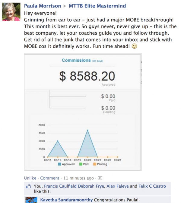 Paula Income Proof - Click Display Images Inside Your Email Browser If You Cannot View This
