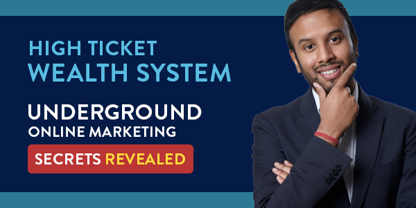High Ticket Wealth System Logo - Click Display Images Inside Your Email Browser If You Cannot View This