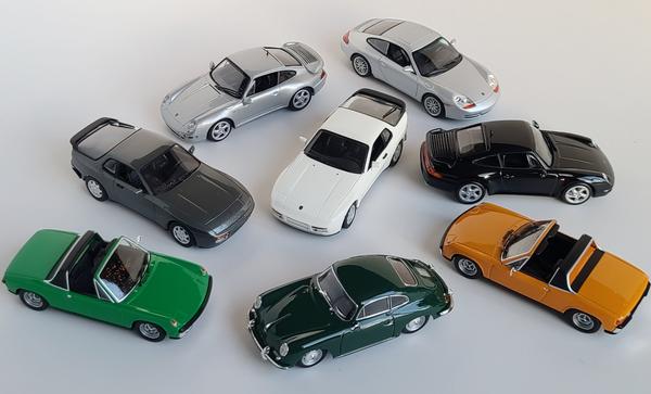 Classic Porsche | 1:43 Scale Diecast Model Cars by Maxichamps | Model Citizen