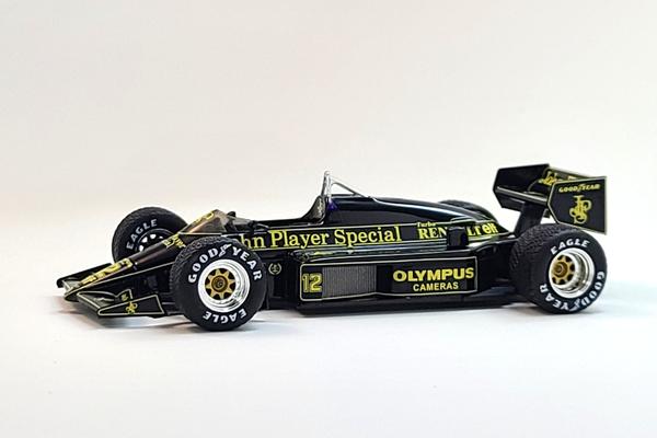 Lotus-Renault 97T (1985 Belgian GP Winner) | 1:43 Scale Model Car by Spark | Model Citizen Diecast