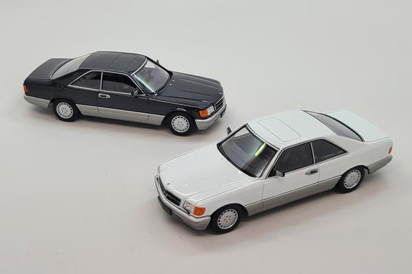 Mercedes-Benz 560SEC | 1:43 Scale Diecast Model Car by Maxichamps | Model Citizen