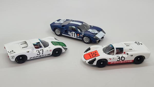 Porsche 910 & Ford GT40 | 1:43 Scale Model Cars by Spark | Model Citizen Diecast