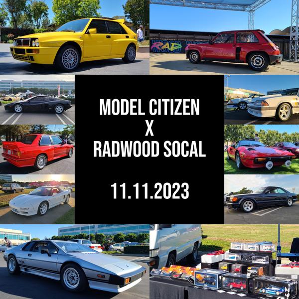 Model Citizen Diecast x Radwood SoCal | Upcoming Events