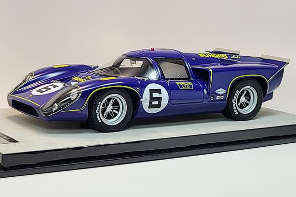 Lola T70 1969 Daytona 24 Hours Winner | 1:18 Scale Model Car by Tecnomodel | Model Citizen Diecast