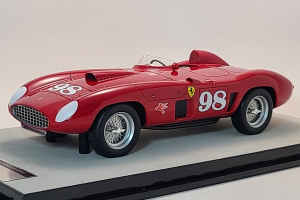 Ferrari 410S Spider 1956 Palm Springs Winner | 1:18 Scale Model Car by Tecnomodel | Model Citizen Diecast