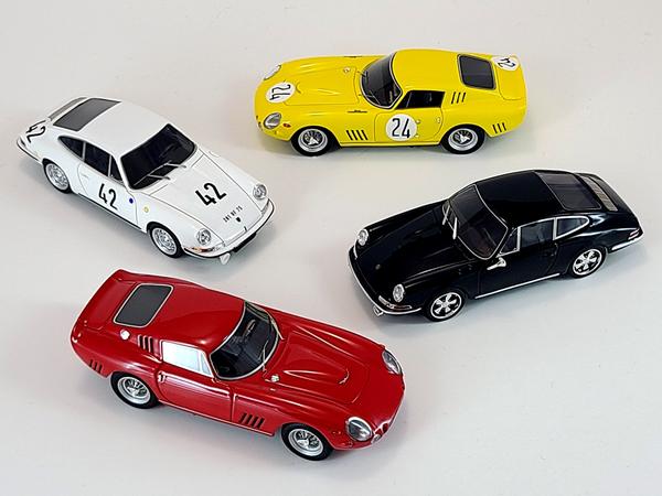 Ferrari 275GTB/C & Porsche 911S SWB | 1:43 Scale Model Cars by Tecnomodel | Model Citizen Diecast