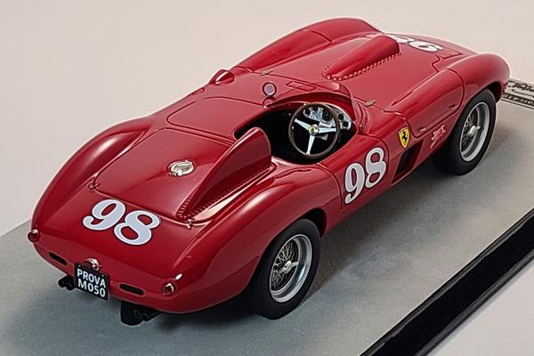 Ferrari 410S Spider 1956 Palm Springs Winner | 1:18 Scale Model Car by Tecnomodel | Model Citizen Diecast