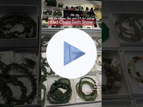 East Coast Gem Show '24, W. Springfield (#gemshow #crystals)