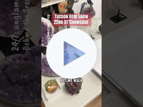 Tucson Gem Show prep (#tucsongemshow #crystalconcentrics)