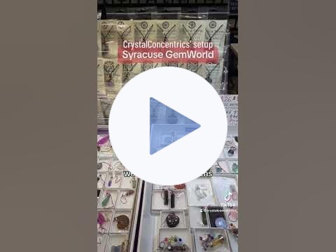 GemShow setup: Syracuse GemWorld