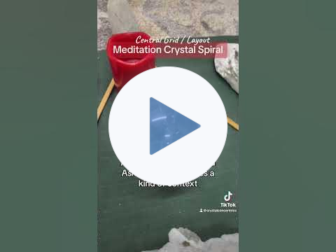 Crystal Grid Meditation Layout (#crystals #meditation)