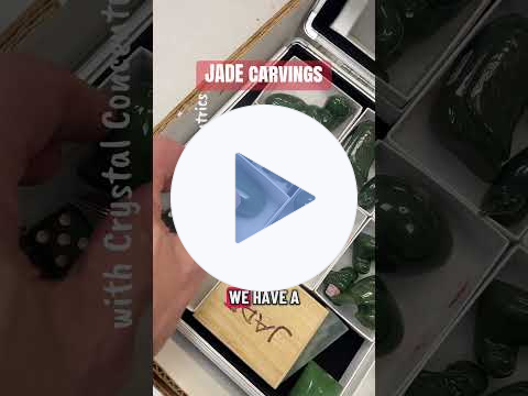 JADE carvings (#Jade #StoneCarvings #CrystalConcentrics)