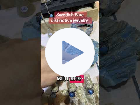 Swedish Blue jewelry (#gemshow #exhibitors)