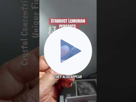 LEMURIAN "stardust" Quartz pendants (#lemurianquartz #pendants #crystalconcentrics)