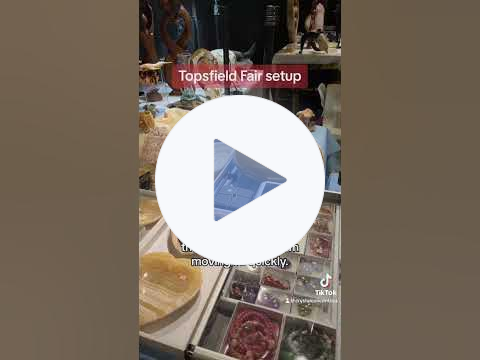Topsfield Fair show Crystal Concentrics setup '23