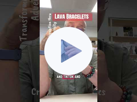 LAVA Bracelets (#crystalconcentrics #protection #bracelets)