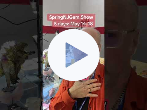Spring New Jersey Gem Show promo (#harteventsusa #njgemshow #crystalconcentrics)